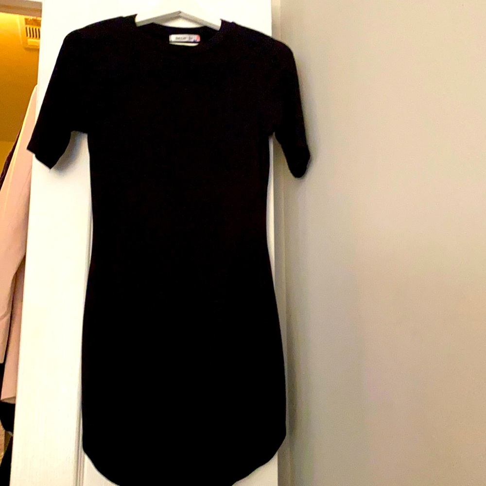 All black body dress